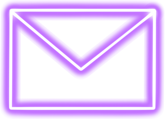 Purple neon email